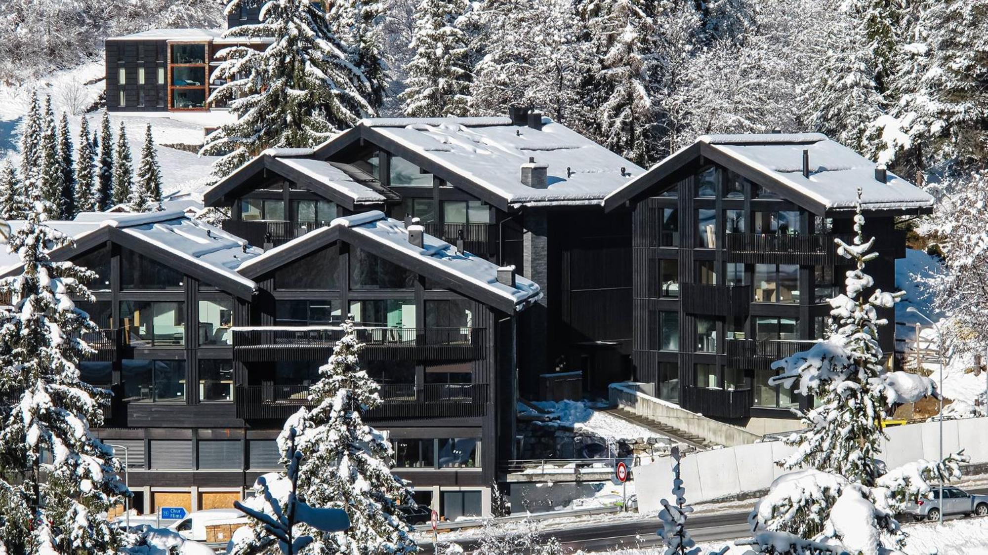 Black Summit Boutique Resort Laax Εξωτερικό φωτογραφία
