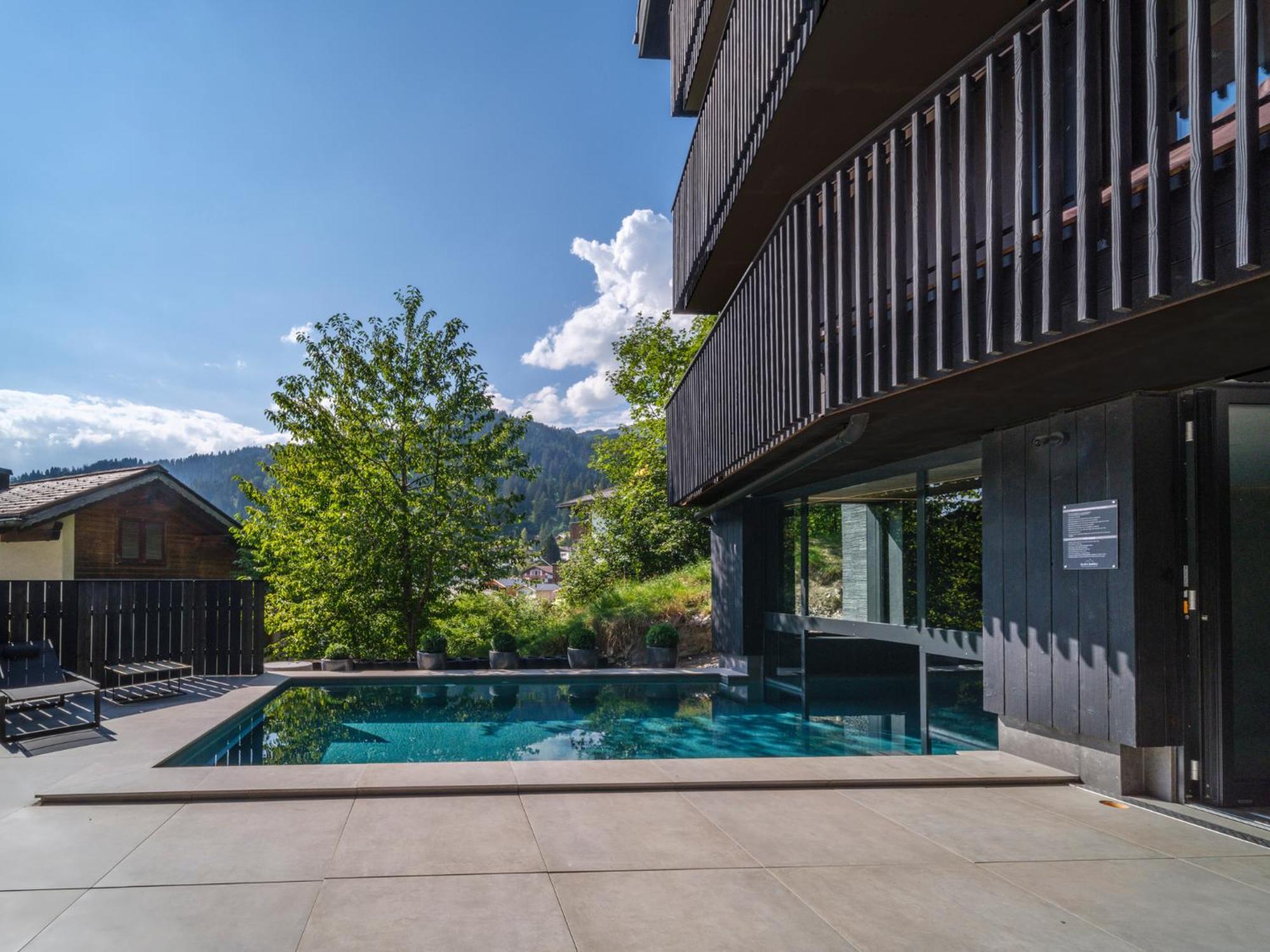 Black Summit Boutique Resort Laax Εξωτερικό φωτογραφία